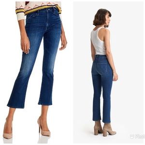 MOTHER Blue Ankle & Cropped Jeans